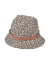 Max Mara Woman Hat Beige Size 7 ⅛ Cotton, Polyester, Polyamide