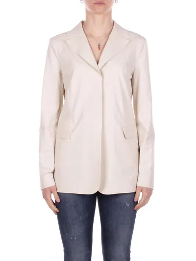 Max Mara Woman Jacket 2616911037600 001 Mml Pole Cream In Other