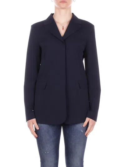 Max Mara Woman Jacket 2616911037600 005 Mml Blue Pole In Other