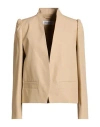 Max Mara Phebe Puff-sleeve Open-front Jacket In Multi