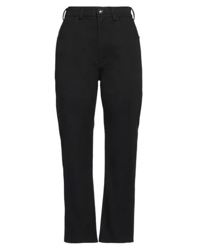 Max Mara Woman Jeans Black Size 12 Cotton