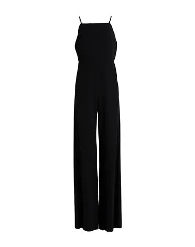 Max Mara Woman Jumpsuit Black Size 4 Triacetate, Polyester