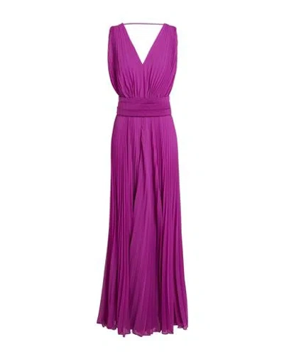 Max Mara Woman Jumpsuit Mauve Size 12 Polyester In Purple