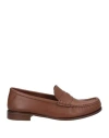 Max Mara Woman Loafers Brown Size 8 Leather In Brown