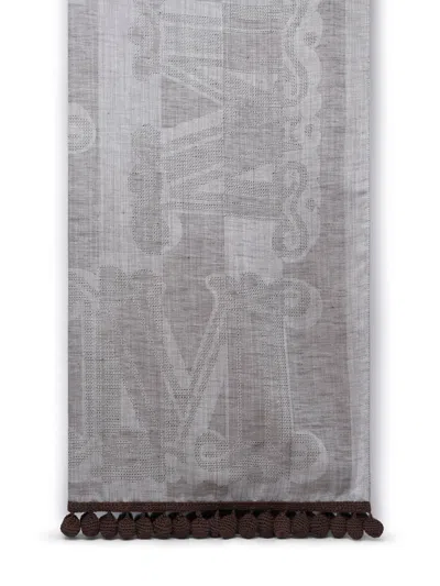 Max Mara Fumana Scarf In Grey