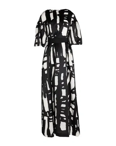 Max Mara Woman Maxi Dress Black Size 8 Silk