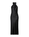 Max Mara Woman Maxi Dress Black Size 10 Silk In Black