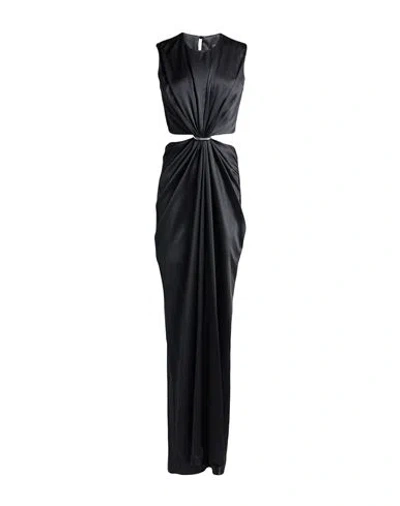 Max Mara Woman Maxi Dress Black Size 8 Silk