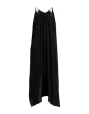 Shop Max Mara Woman Maxi Dress Black Size 10 Viscose, Elastane, Silk