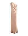 Max Mara Woman Maxi Dress Blush Size 8 Silk In Pink