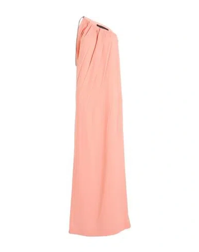 Max Mara Woman Maxi Dress Salmon Pink Size 6 Polyester