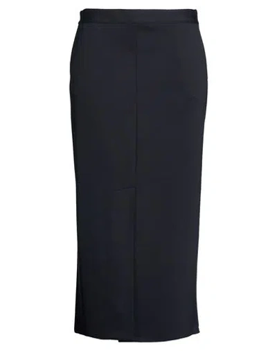 Max Mara Woman Maxi Skirt Black Size Xl Polyamide, Elastane