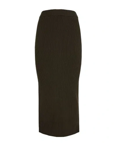 Max Mara Woman Maxi Skirt Brown Size S Wool, Cashmere, Polyamide, Elastane