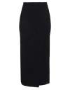 Max Mara Woman Maxi Skirt Midnight Blue Size Xs Wool, Cashmere