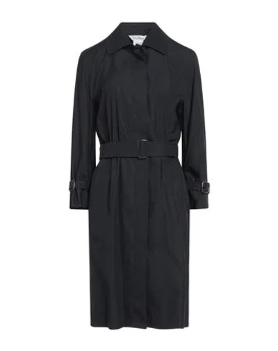 Max Mara Woman Midi Dress Black Size 14 Cotton
