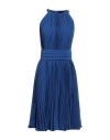 Max Mara Woman Midi Dress Blue Size 10 Polyester