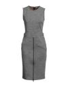 Max Mara Ginnata Wool Dress In Grey
