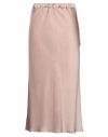 Max Mara Woman Midi Skirt Blush Size 8 Triacetate, Polyester In Pink