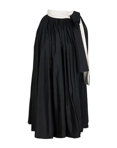 Max Mara Woman Mini Dress Black Size 10 Polyester, Silk