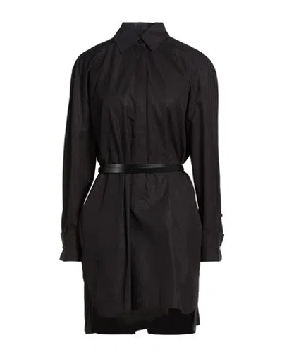 Max Mara Woman Mini Dress Black Size 8 Cotton