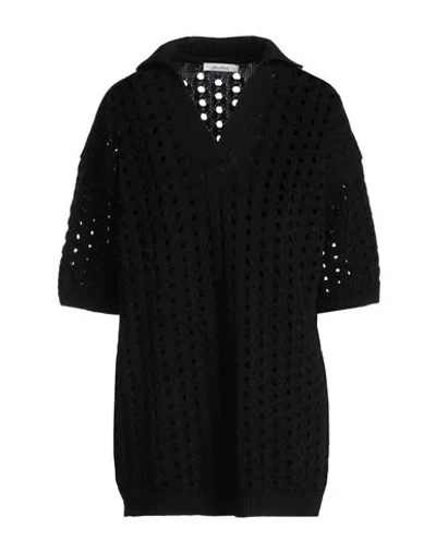 Max Mara Woman Mini Dress Black Size L Cotton
