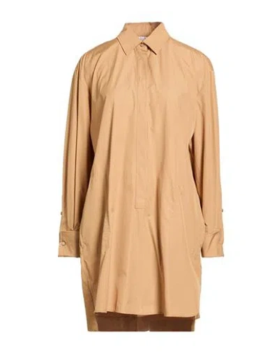 Max Mara Woman Mini Dress Camel Size 8 Cotton In Brown