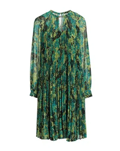 Max Mara Woman Mini Dress Emerald Green Size 16 Polyester