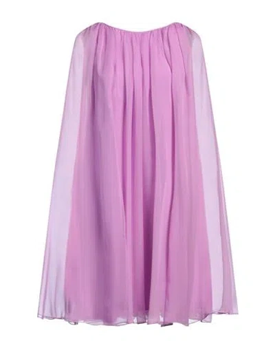 MAX MARA MAX MARA WOMAN MINI DRESS MAUVE SIZE 8 SILK