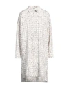 Max Mara Woman Mini Dress White Size 12 Cotton In White