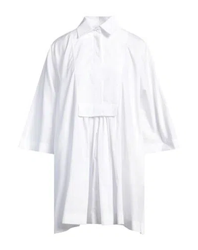 Max Mara Woman Mini Dress White Size 8 Cotton
