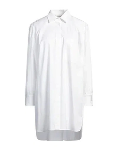 Max Mara Woman Mini Dress White Size 8 Cotton, Elastane