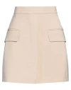 Max Mara Beige Nuoro Miniskirt In Beige