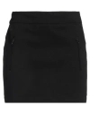 Max Mara Woman Mini Skirt Black Size 8 Polyamide, Elastane In Black