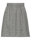 Max Mara Woman Mini Skirt Black Size 8 Virgin Wool In Black