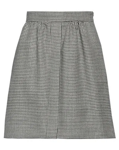 Max Mara Woman Mini Skirt Black Size 8 Virgin Wool