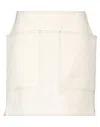 Max Mara Mini Skirts In White