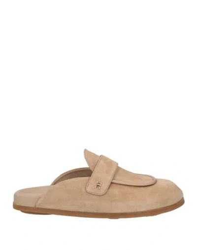 Max Mara Woman Mules & Clogs Beige Size 8 Leather In Sand