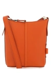 MAX MARA MAX MARA WOMAN ORANGE LEATHER RIVIERS CROSSBODY BAG