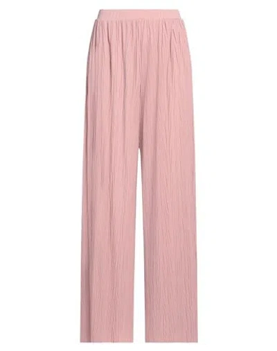 Max Mara Woman Pants Antique Rose Size M Polyester In Pink