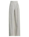 Max Mara Woman Pants Beige Size 6 Linen In Multi