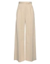 Max Mara Woman Pants Beige Size 2 Polyamide, Cotton