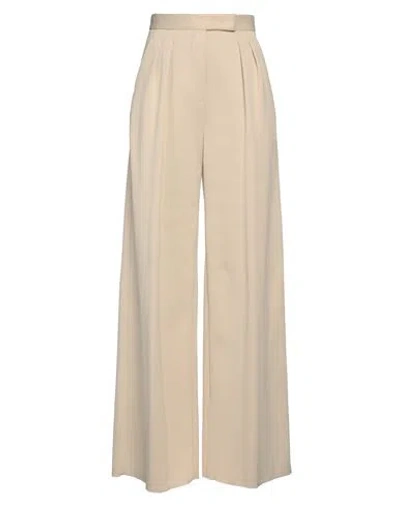 Max Mara Woman Pants Beige Size 2 Polyamide, Cotton