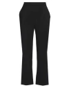 Max Mara Studio Woman Pants Black Size 8 Cotton, Elastane In Black