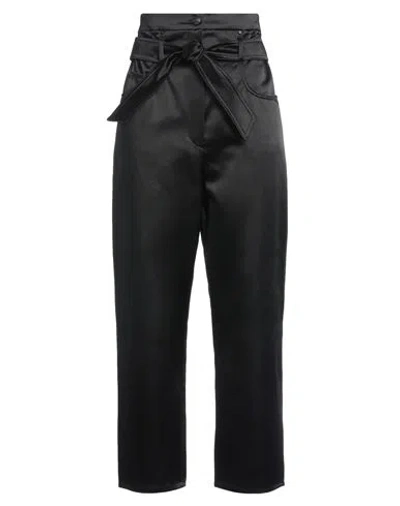 Max Mara Woman Pants Black Size 4 Cotton, Acetate