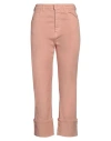 Max Mara Woman Jeans Blush Size 6 Cotton, Elastane In Pink