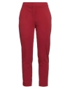 Max Mara Woman Pants Burgundy Size 10 Viscose, Polyamide, Elastane In Red