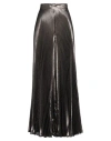 Max Mara Woman Pants Bronze Size 6 Silk, Metallic Fiber In Yellow
