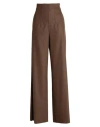 Max Mara Woman Pants Brown Size 10 Virgin Wool, Cashmere, Elastane In Brown