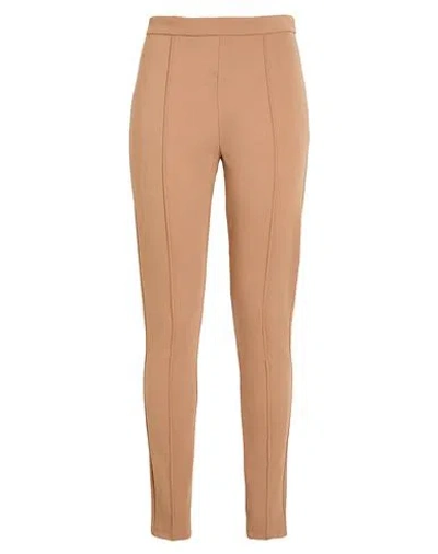 Max Mara Woman Pants Camel Size 10 Polyamide, Elastane
