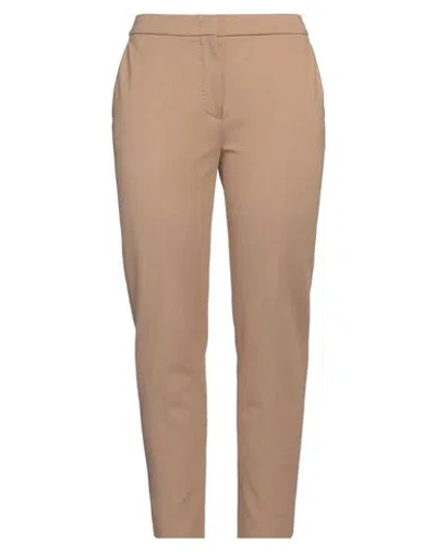 MAX MARA MAX MARA WOMAN PANTS CAMEL SIZE 8 VISCOSE, POLYAMIDE, ELASTANE